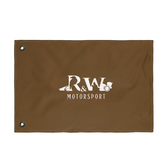 R&W Motorsport Team Flag (Maduro Marrón)
