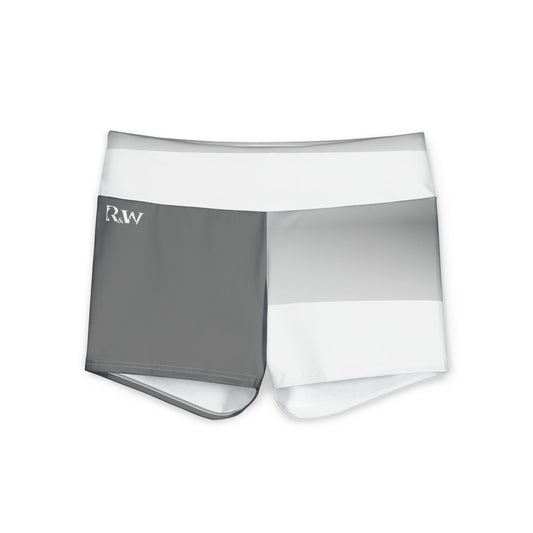 R&W Women's Lightweight Yoga Shorts - Asphalt Grey