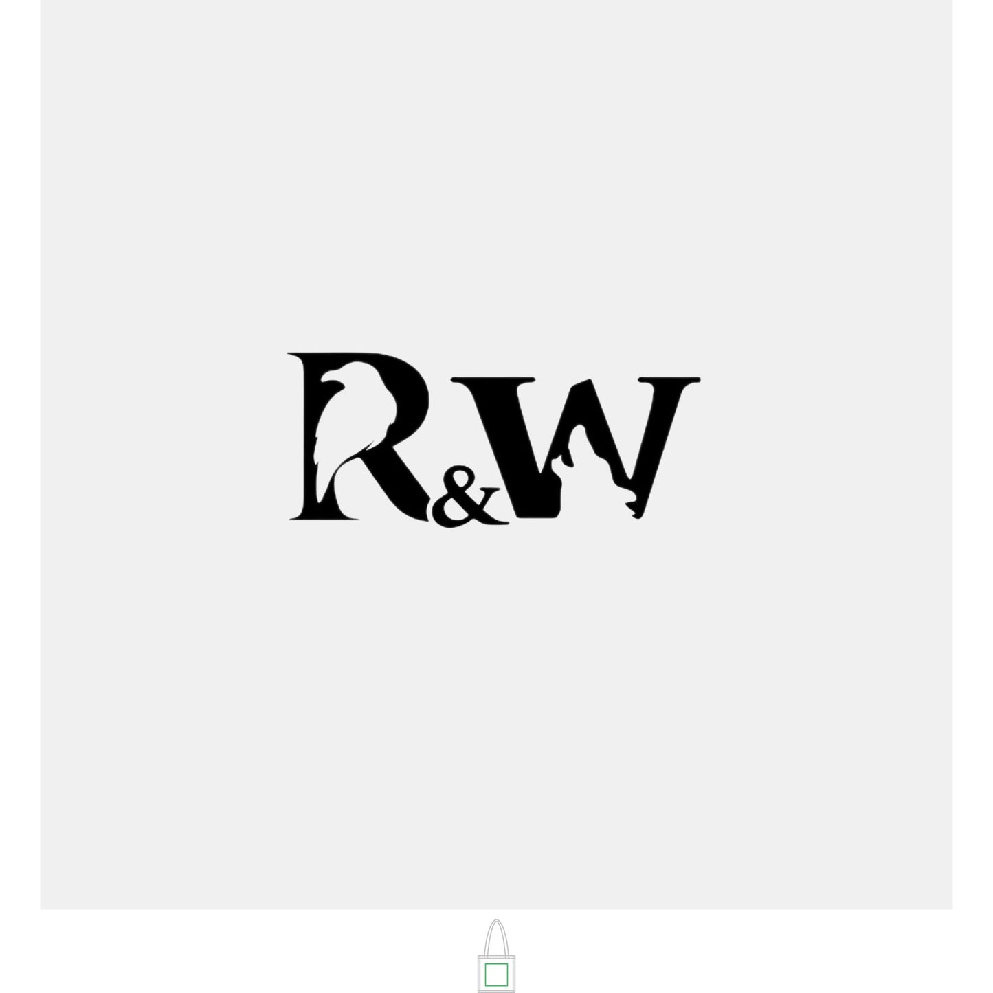 Clear Stadium Tote — R&W Raven Logo Clear Game Day Bag