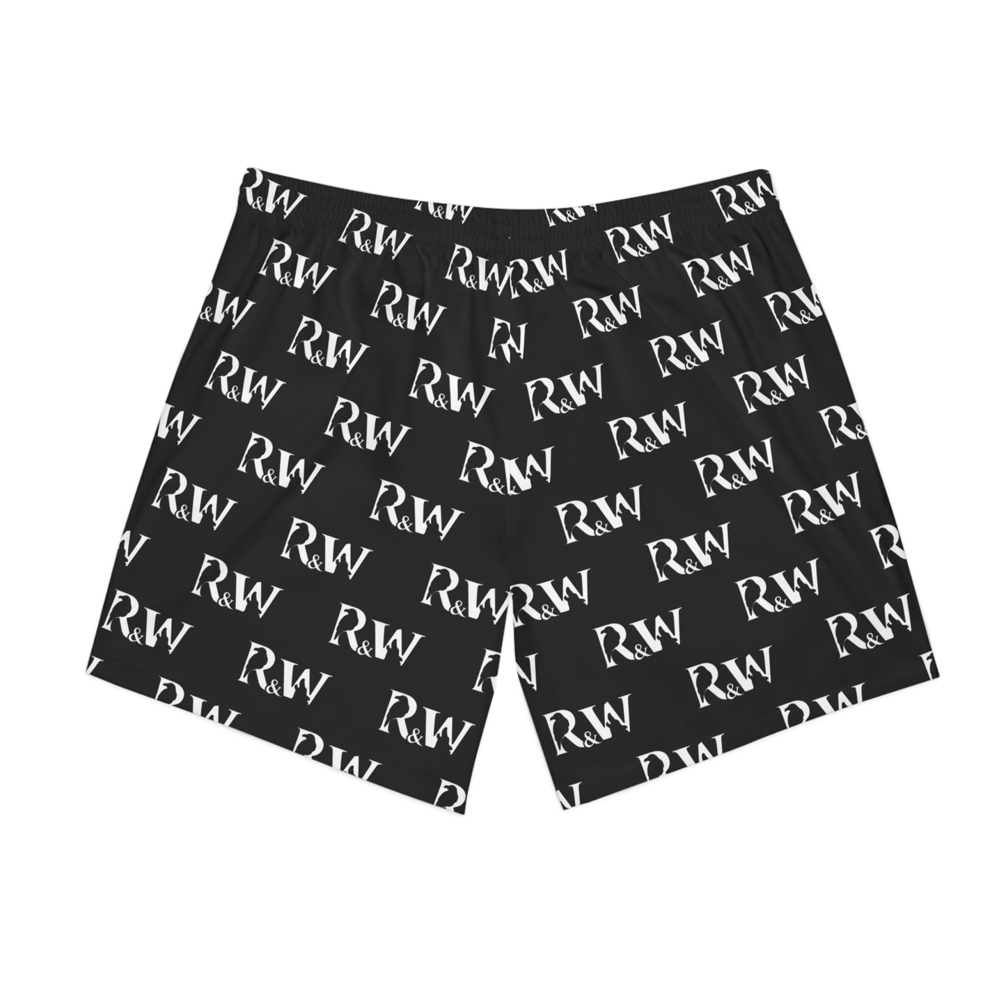 Men's Elastic Beach Shorts (Tarmac Black)