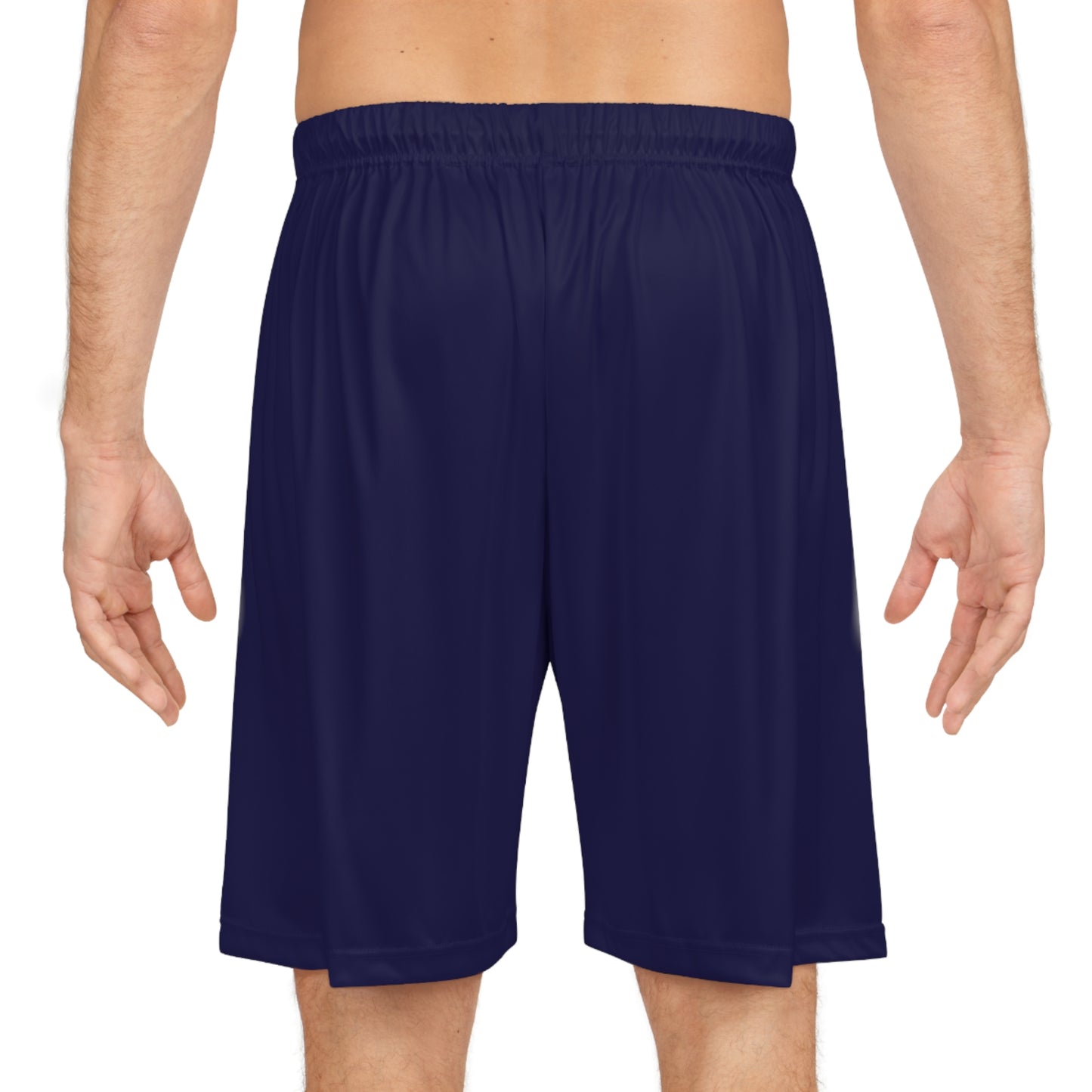 R&W Athletics Teamwork Logo Basketball Shorts—Noble Navy