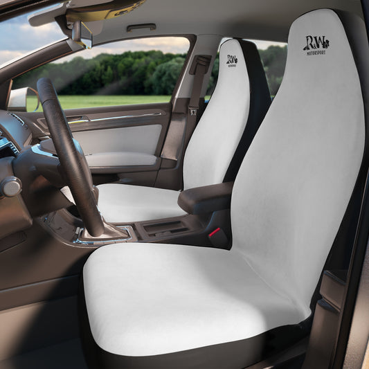 R&W Motorsport Car Seat Covers — Universal Front Seat Protectors Panda