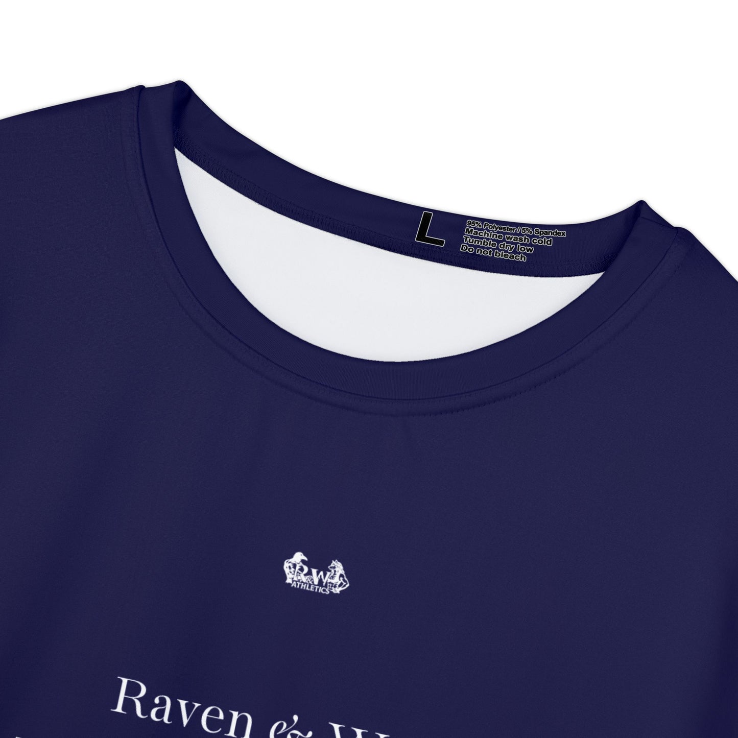 Women's Raven & Wolf "Origin Story" Vintage Comic Graphic Tee — Noble Navy
