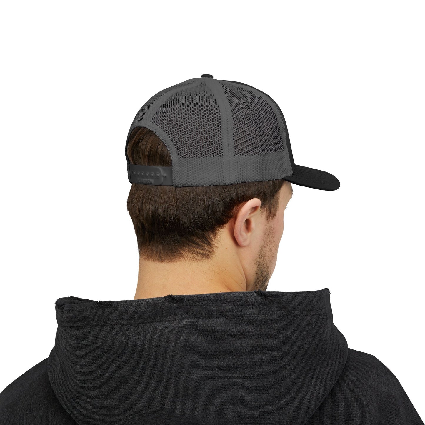 Copy of R&W Athletics Embroidered Mesh Trucker Cap — Vintage Snapback Mesh Hat