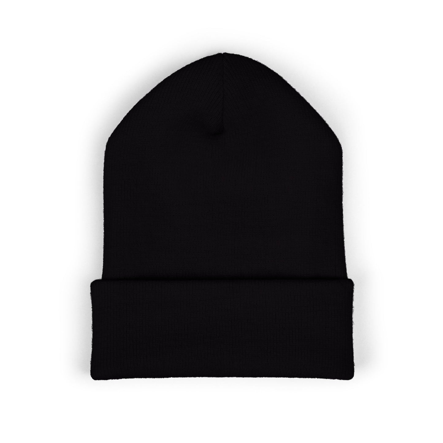 R&W Motorsport Embroidered Cuffed Beanie — Racing Logo Knit Hat