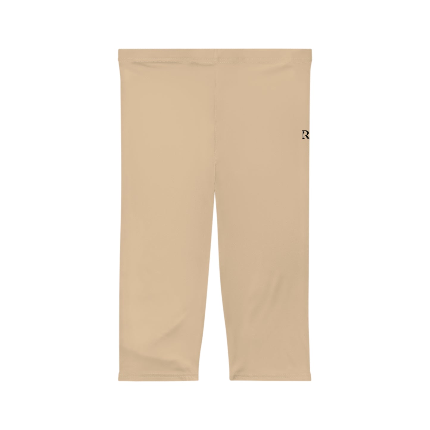 R&W Women's Capri Leggings — Minimalist Logo Dakar Dunes