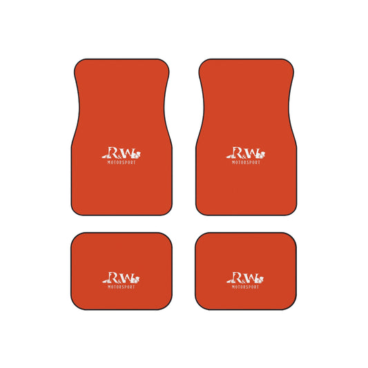 R&W Motorsport Car Mats (Rojo Rugiente II Set of 4)