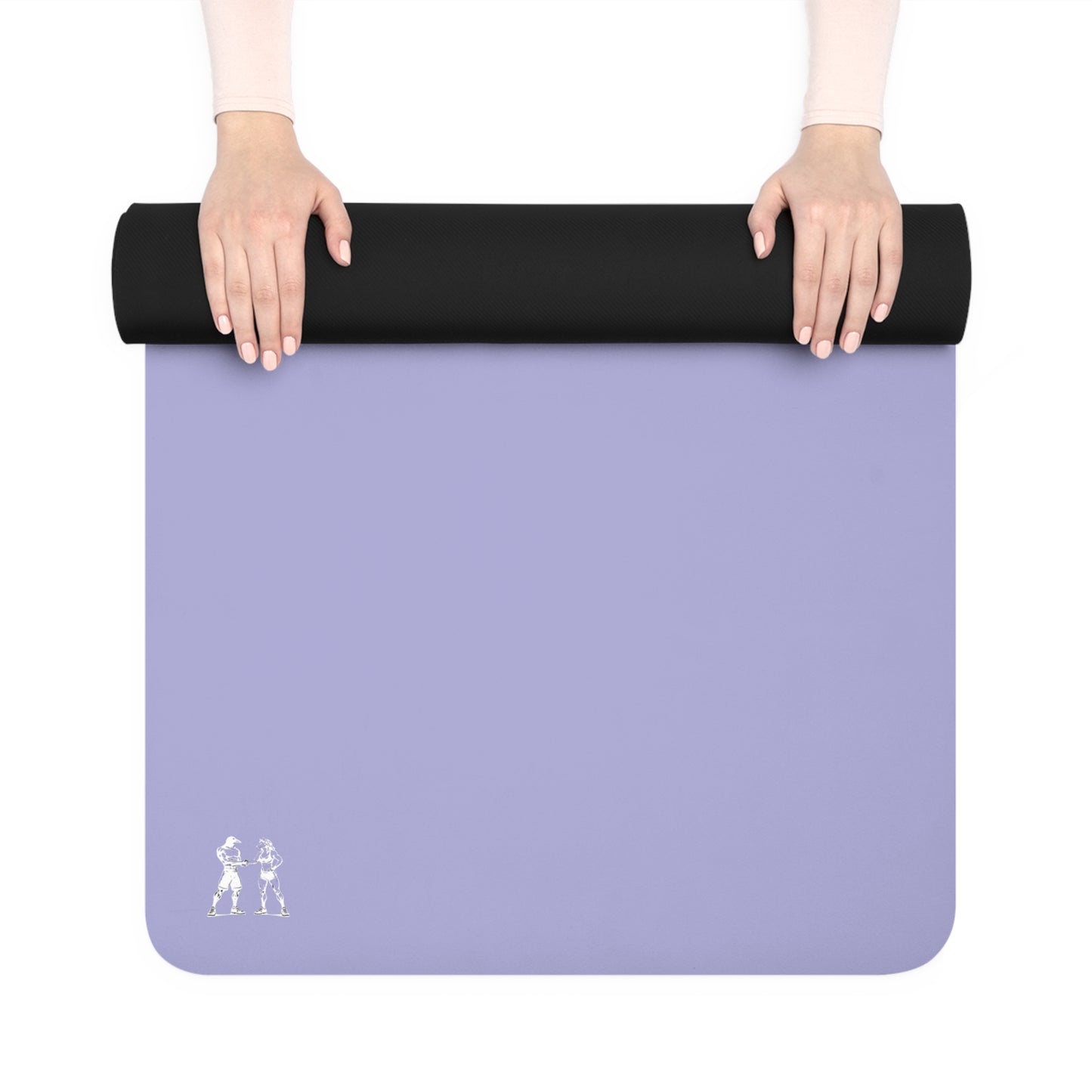 Rubber Yoga Mat — Minimal Amore I Monogram Yoga Mat