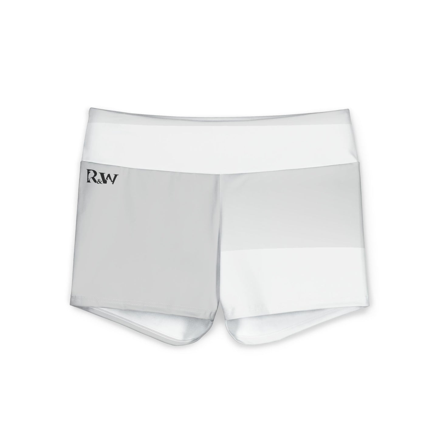 R&W Women's Lightweight Yoga Shorts -Wolf Grey