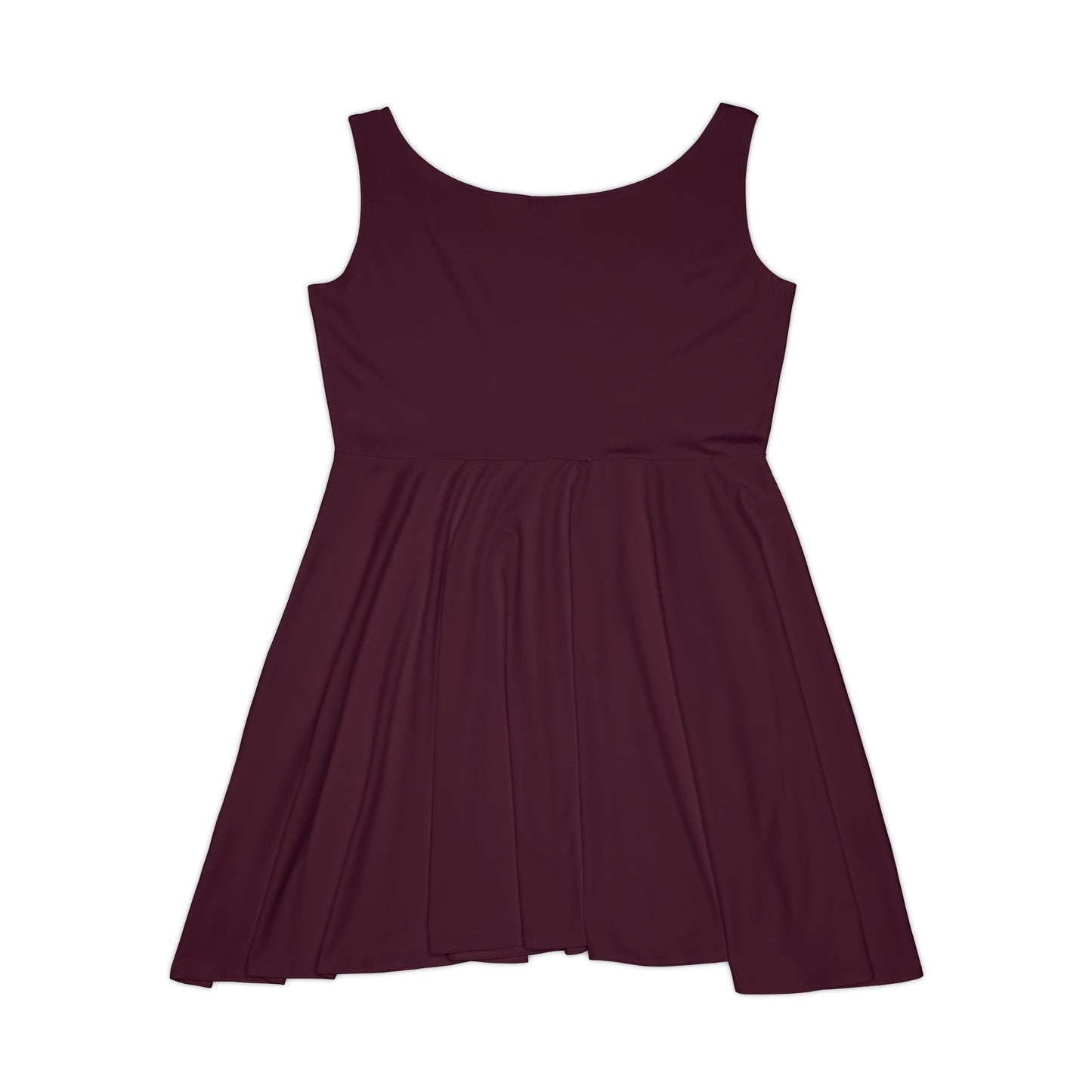 Vino Viejo Women's Skater Dress — Classic Scoop Neck A-Line Summer Dress