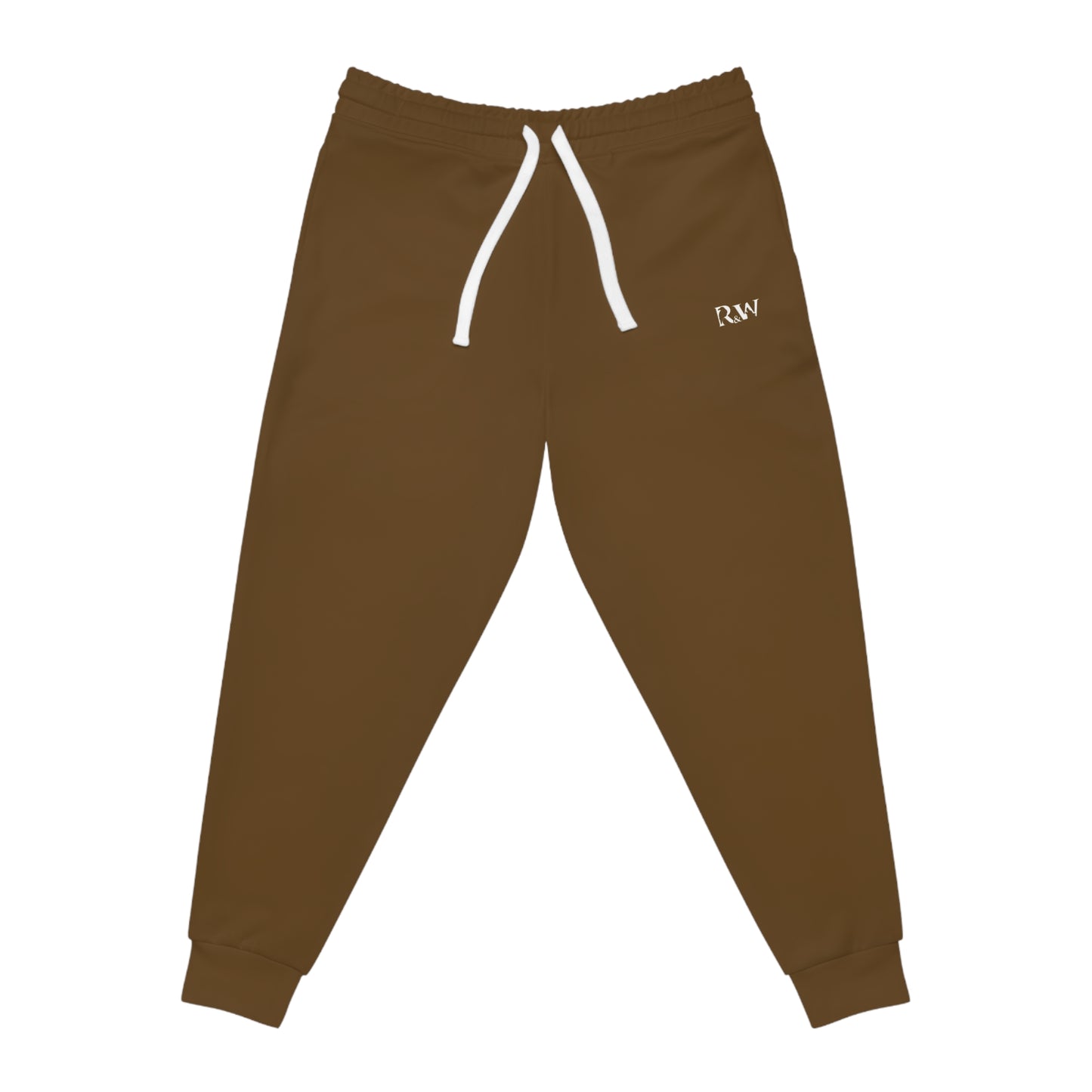 R&W Athletics Minimalist Logo Jogger Sweatpants (Maduro Marrón)