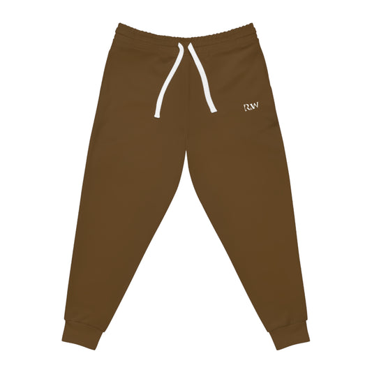 R&W Athletics Minimalist Logo Jogger Sweatpants (Maduro Marrón)
