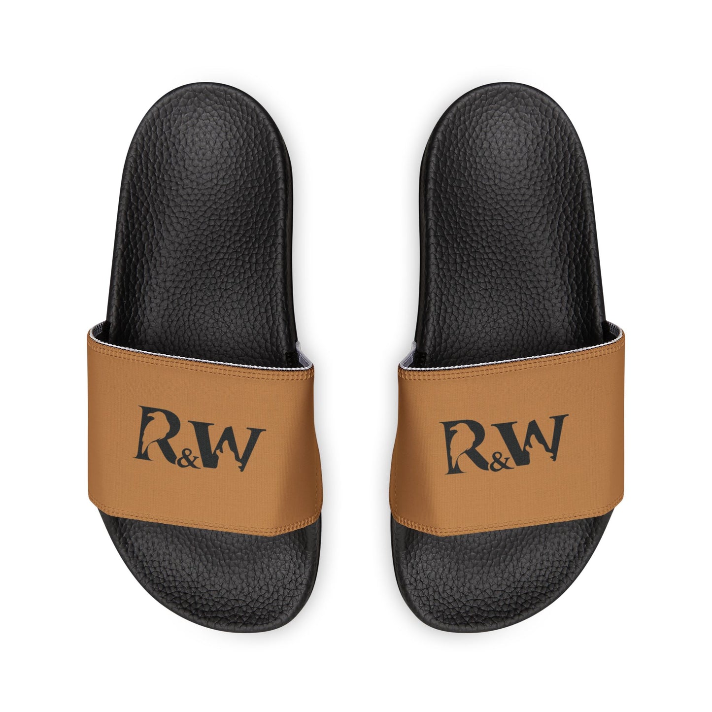 R&W Men's Slide Sandals — Cuero Cómodo Casual Pool & Beach Slides