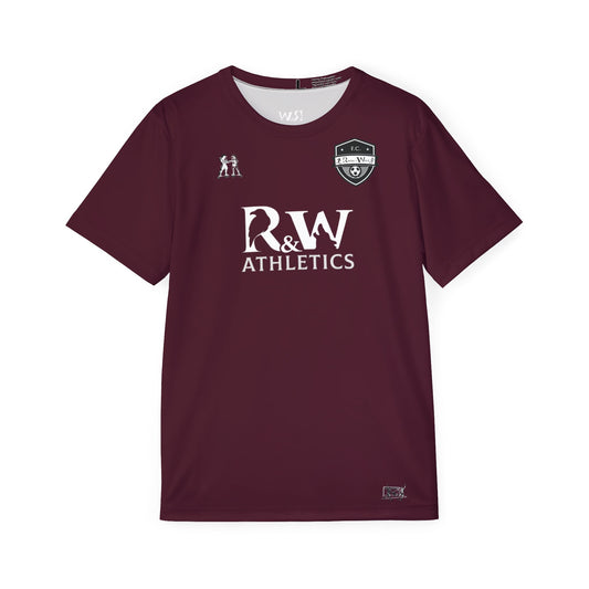 R&W Athletics "Kick Off" Football Shirt/Soccer Jersey - Vino Viejo