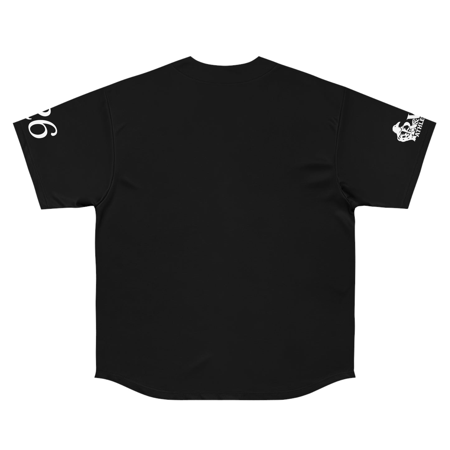R&W Athletics Men's "Opening Day" Baseball Jersey — Asphalt Black
