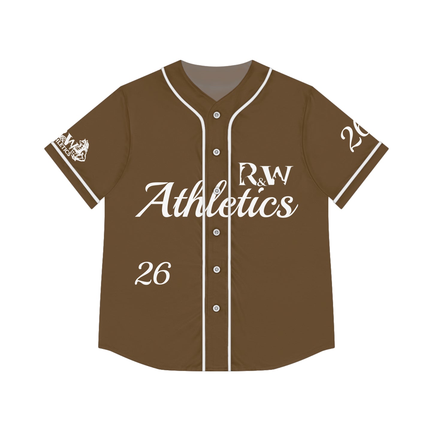 R&W Women's "Opening Day" Baseball Jersey — Maduro Marrón
