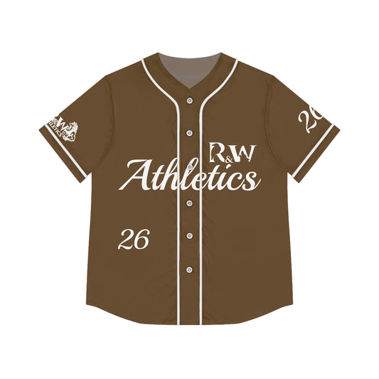 R&W Women's "Opening Day" Baseball Jersey — Maduro Marrón