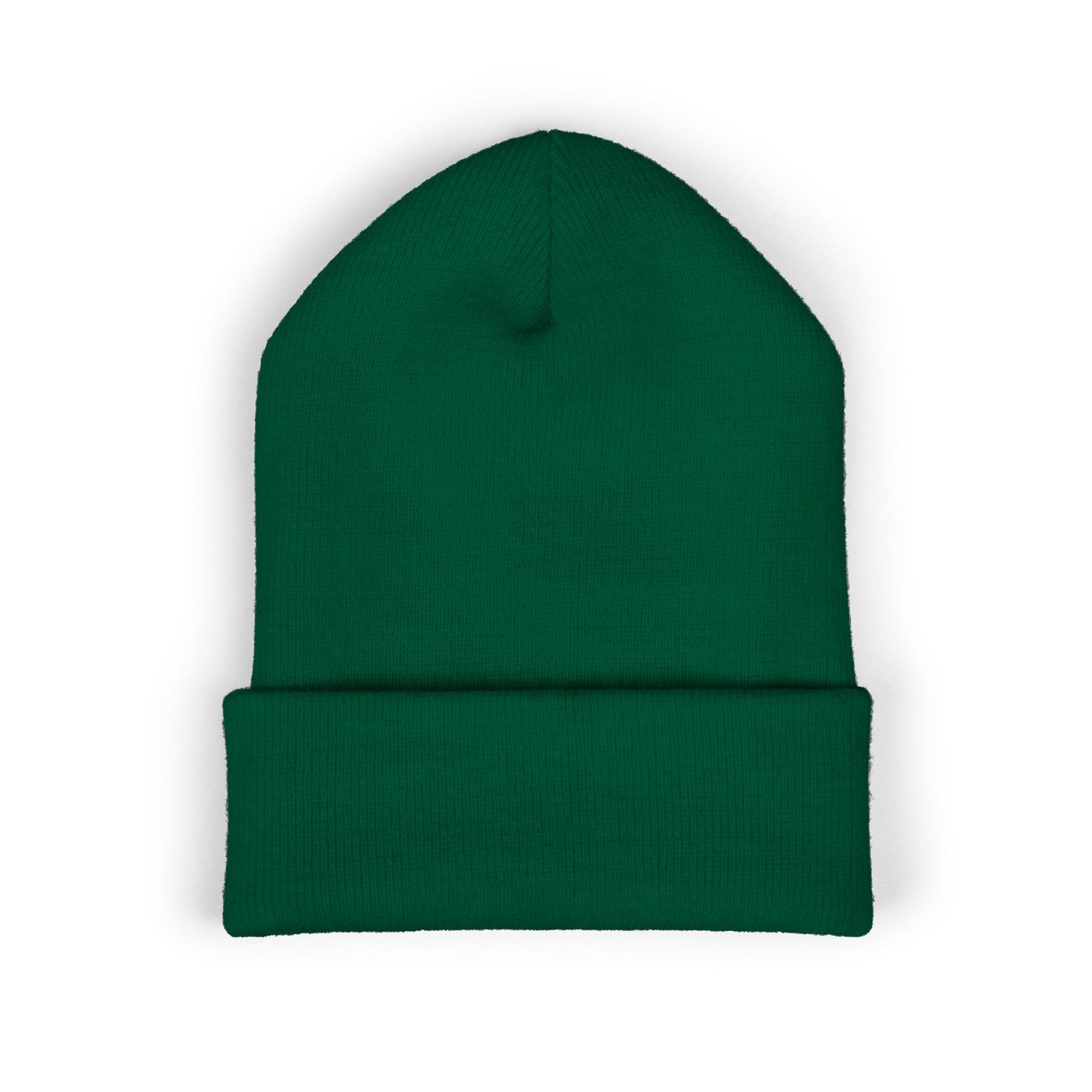 R&W Athletics Embroidered Logo Cuffed Beanie — Classic Knit Winter Hat