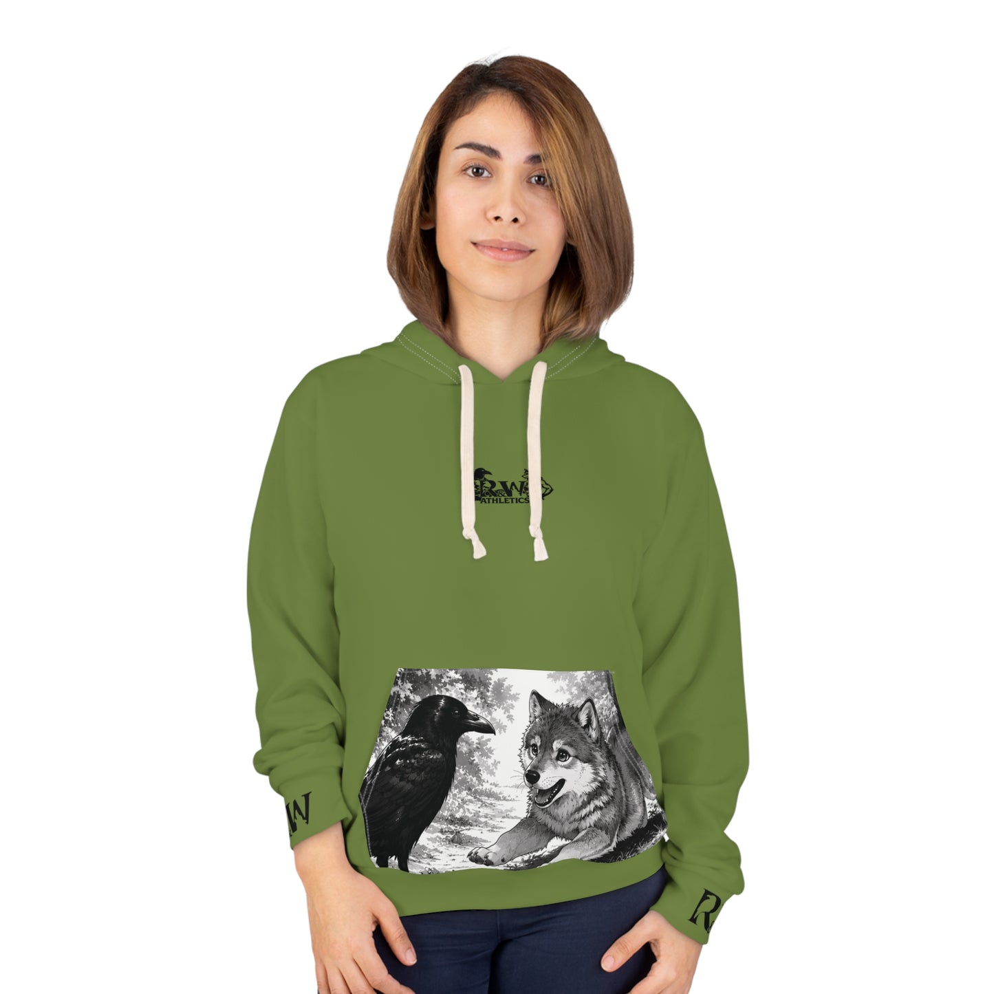 R&W Athletics Graphic Hoodie — "Origin Story" Tomillo Tranquilo Comic Panel Pullover