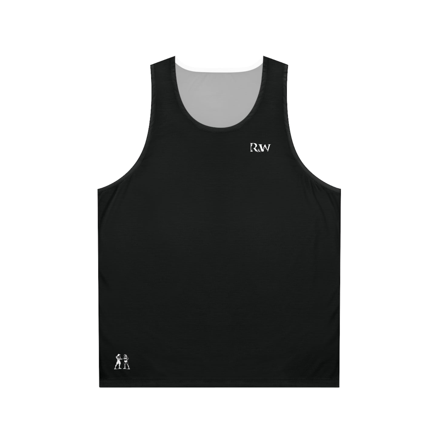 R&W Athletics Unisex Minimalist Tank Top — Tarmac Black