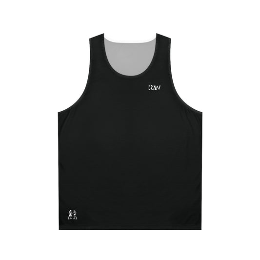 R&W Athletics Unisex Minimalist Tank Top — Tarmac Black
