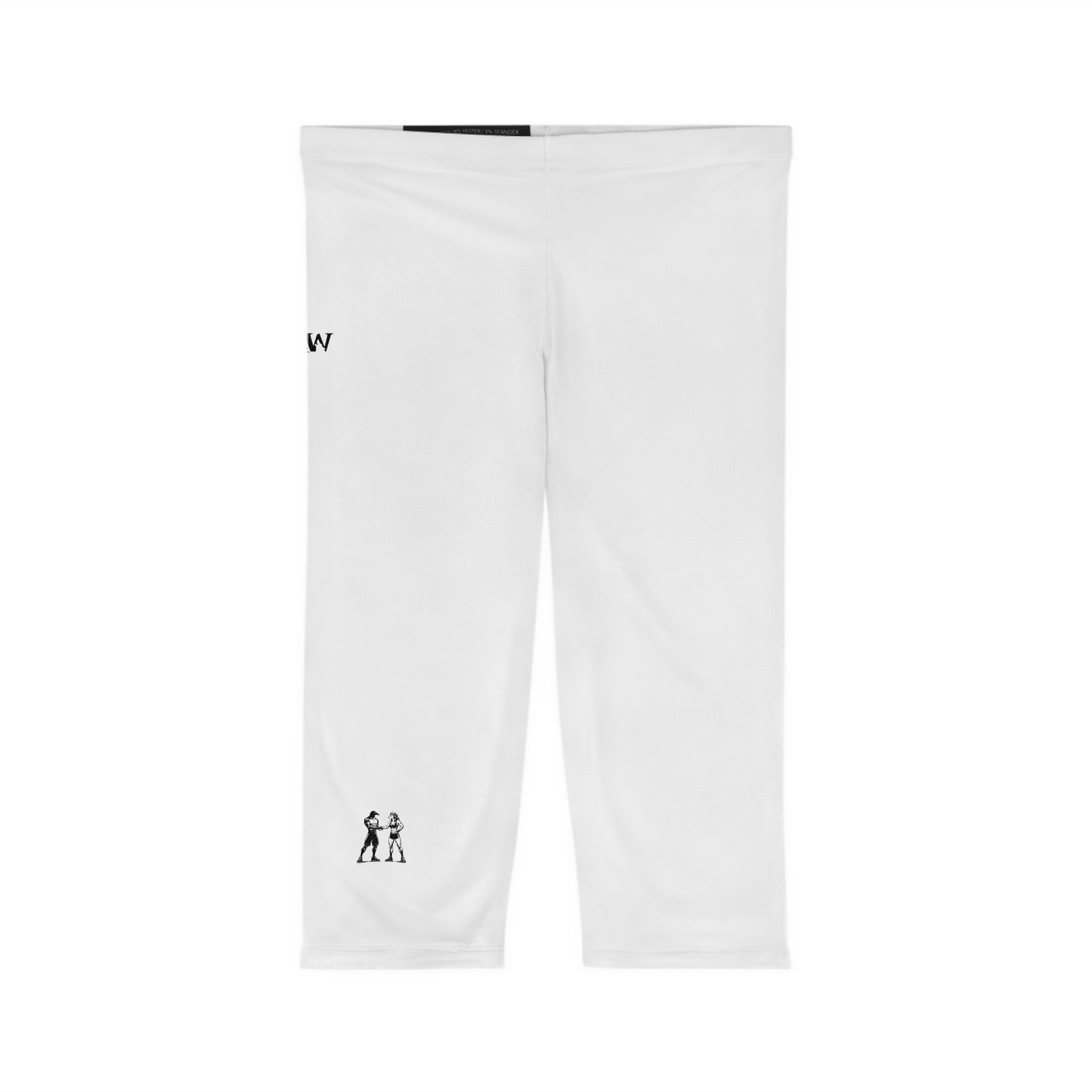 R&W Women's Capri Leggings — Minimalist Logo Panda