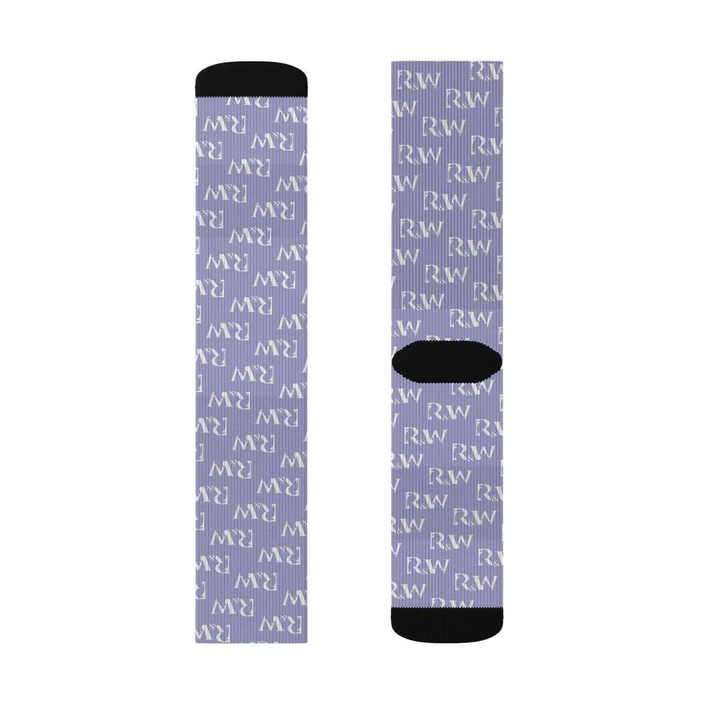 Monogram Pattern Socks — Amore I Crew Socks