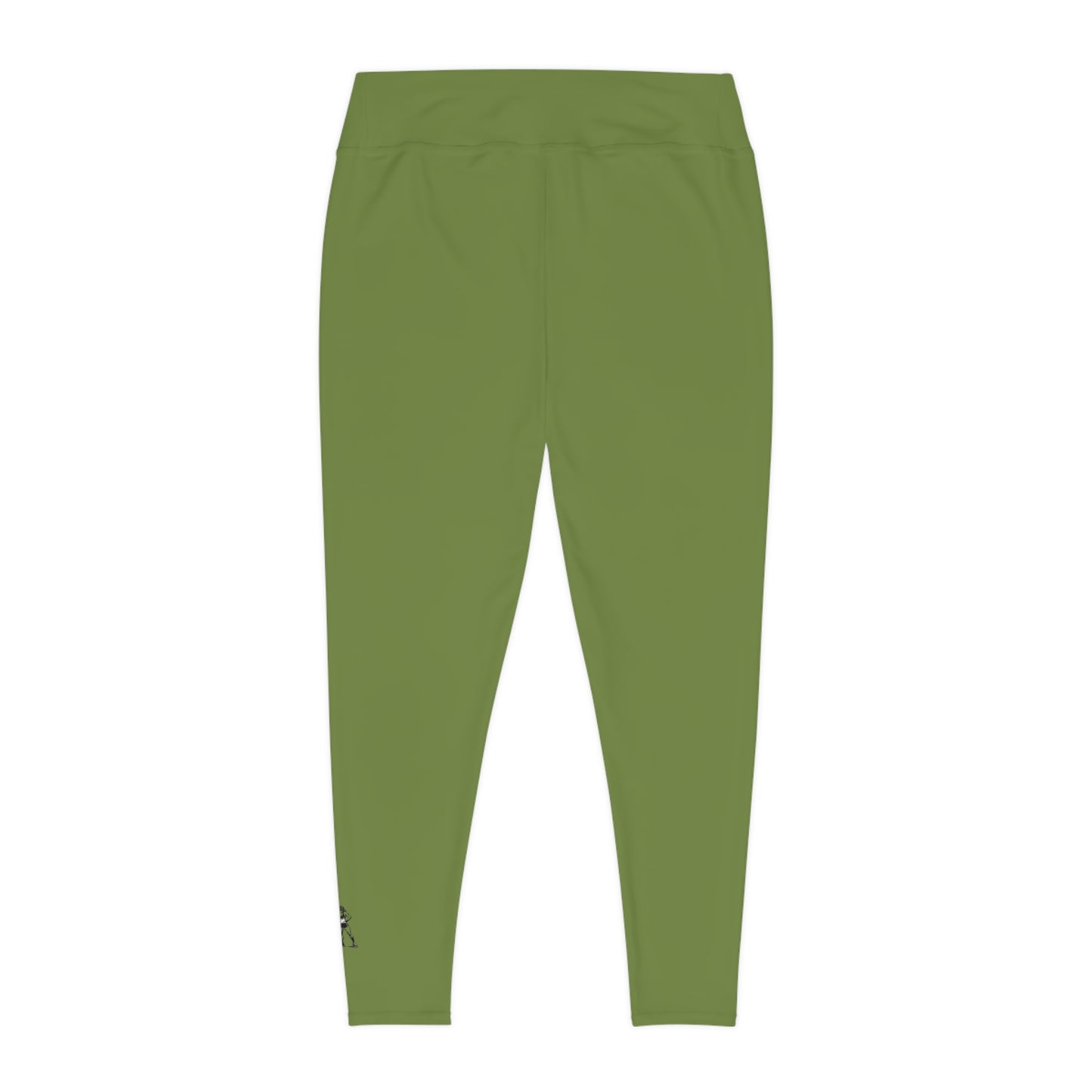R&W Women's Plus Size Leggings — Minimalist Logo Tomillo Tranquilo