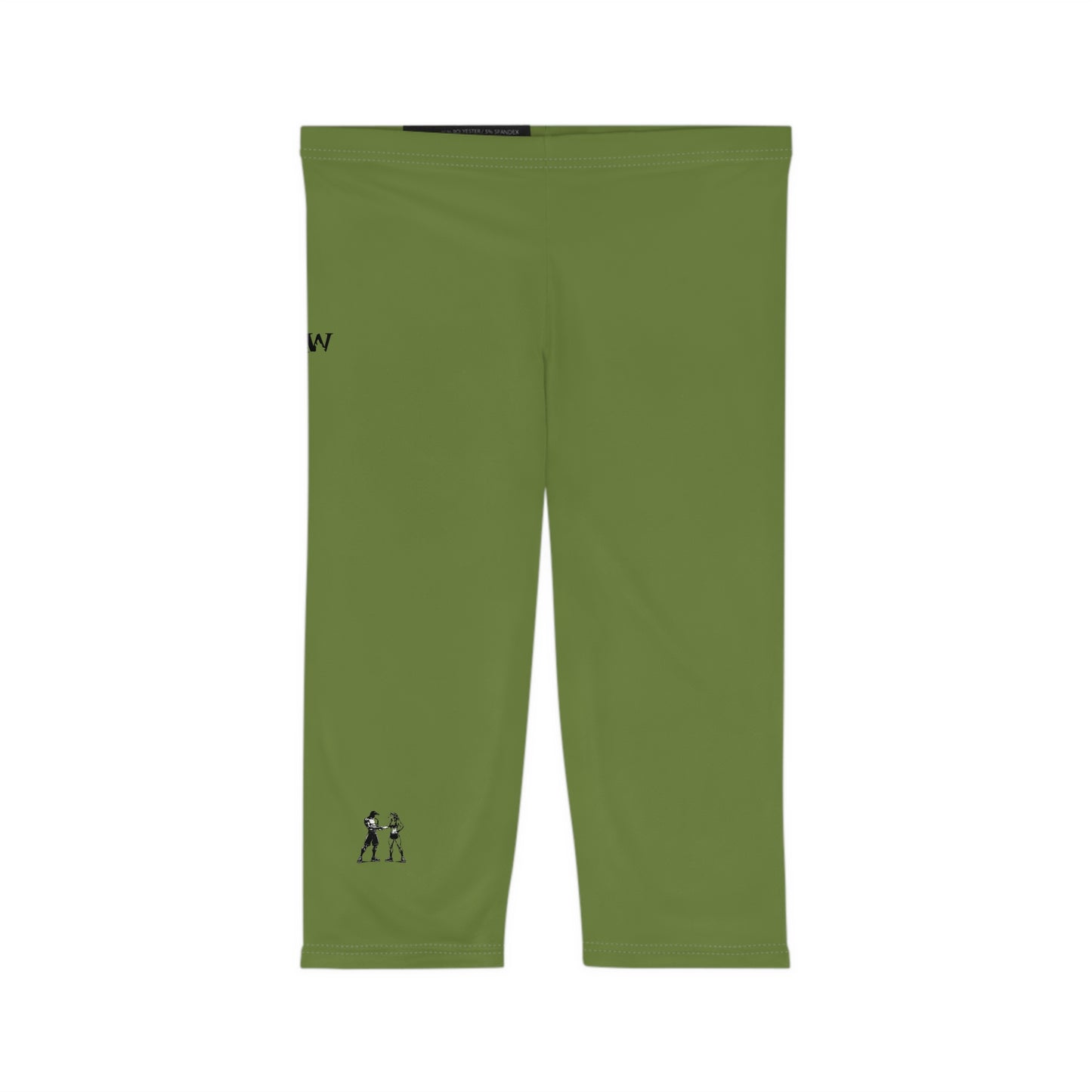 R&W Women's Capri Leggings — Minimalist Logo Tomillo Tranquilo