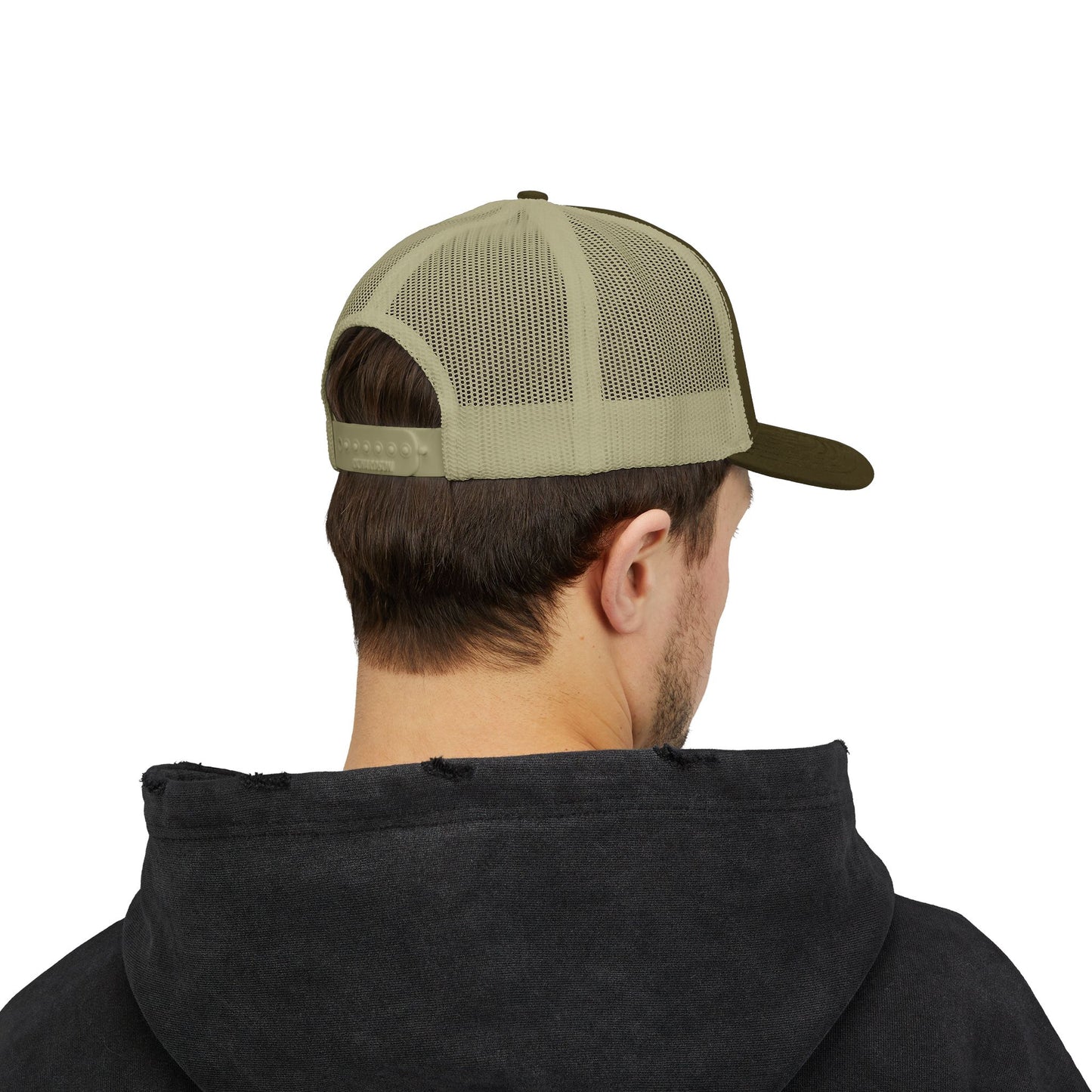 Copy of R&W Athletics Embroidered Mesh Trucker Cap — Vintage Snapback Mesh Hat