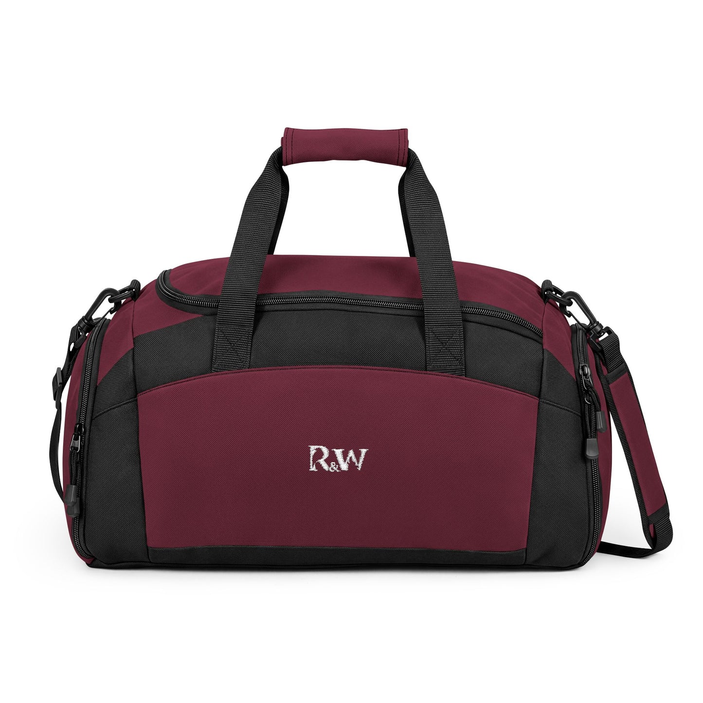 R&W Athletics Gym Bag — Durable Workout Duffle with Shoe & Gear Compartments