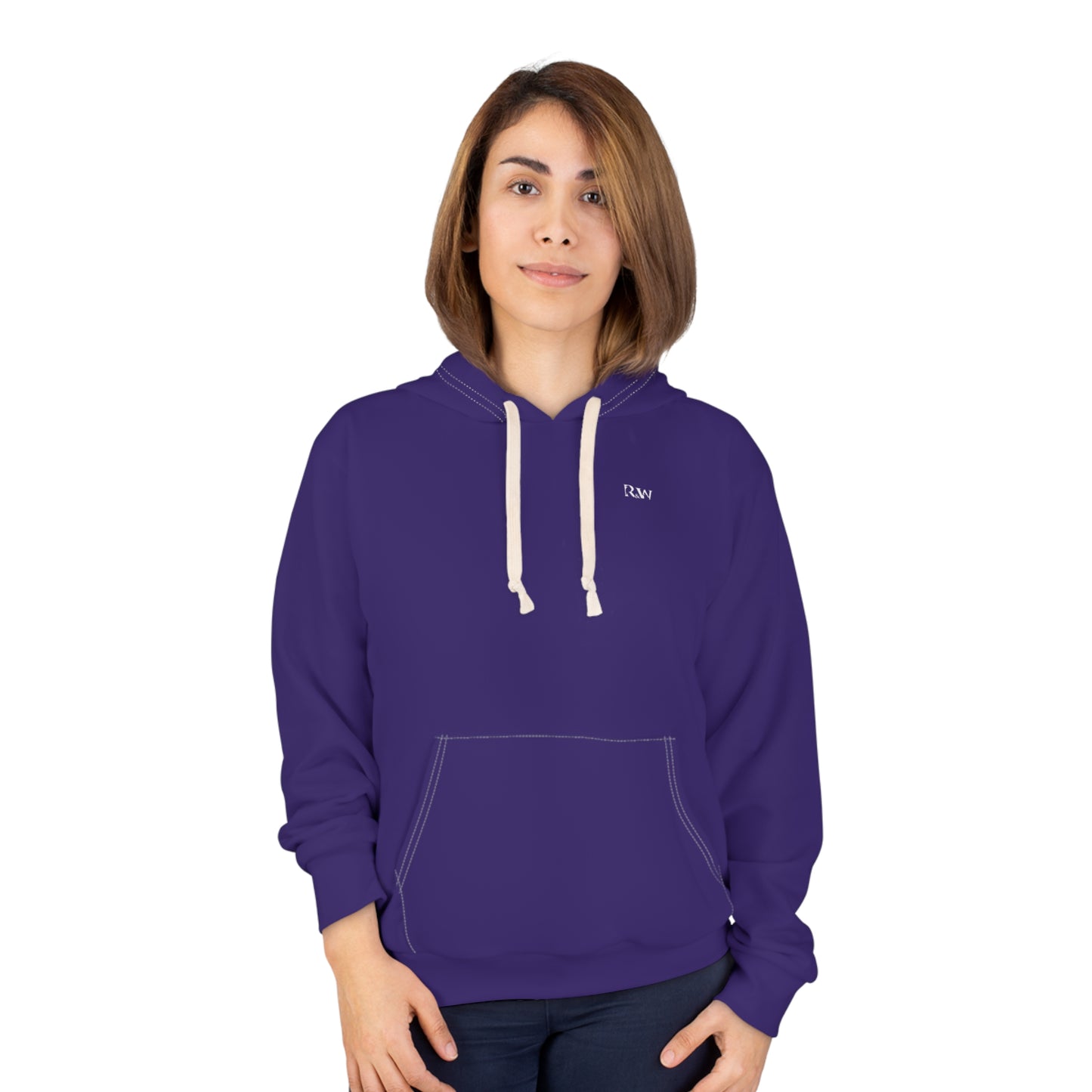 R&W Athletics Minimalist Logo Hoodie (Raven)