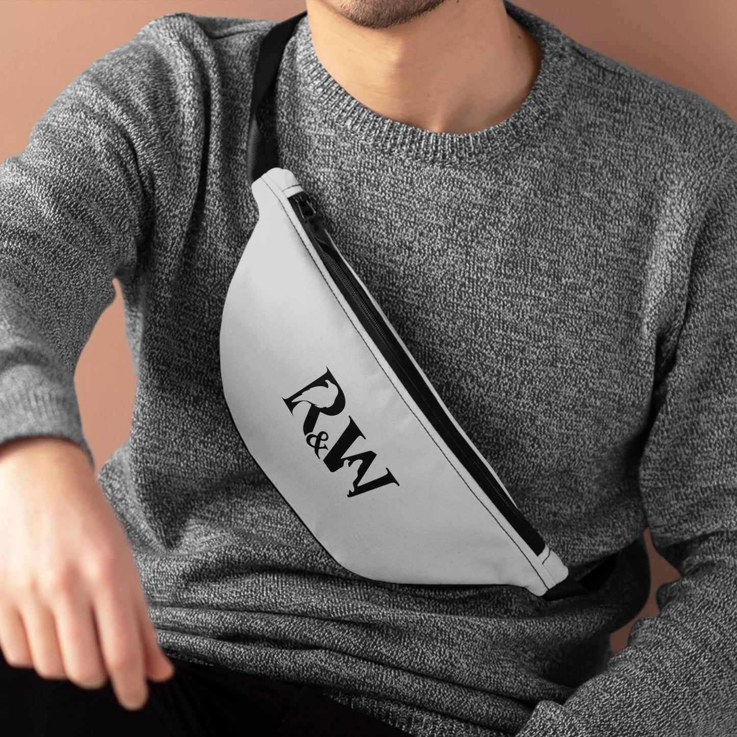 Fanny Pack — Monogram R&W Athletics Wolf Grey Belt Bag