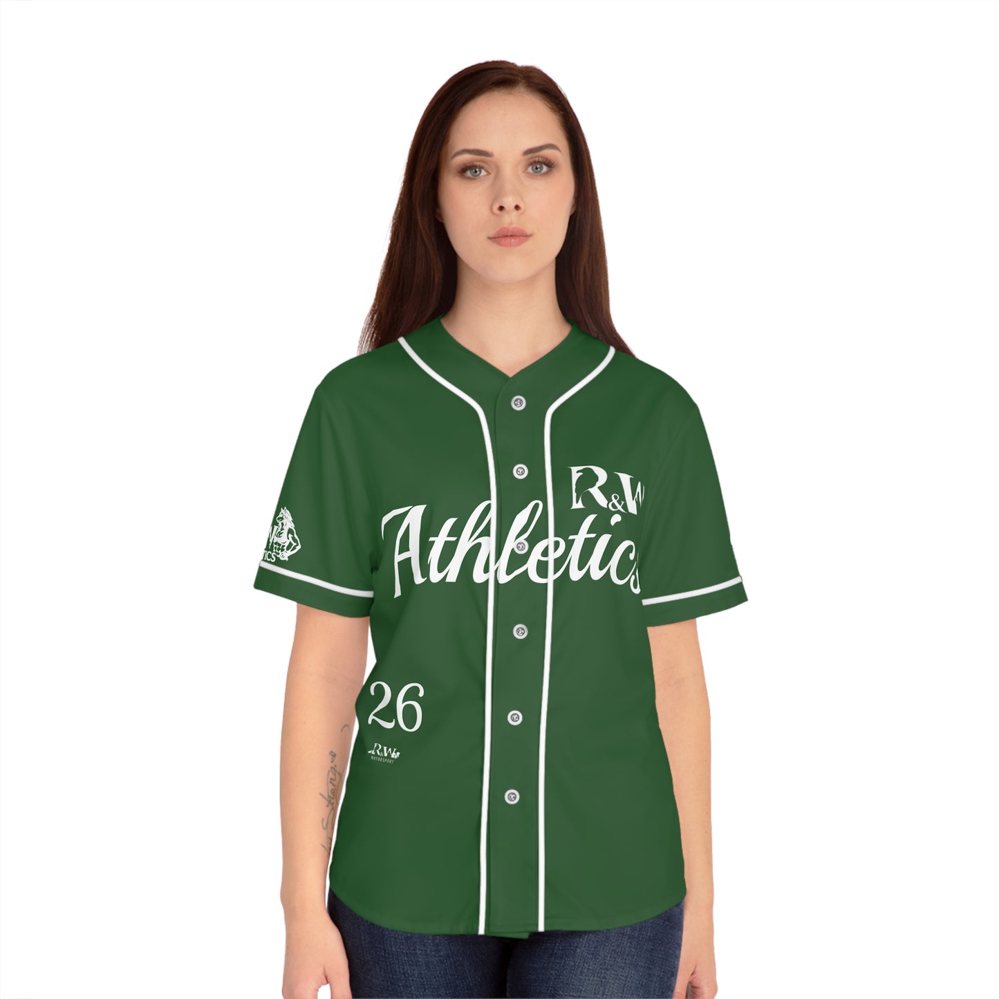 R&W Women's "Opening Day" Baseball Jersey — ***Verde Valiosa Motorsport Edition***