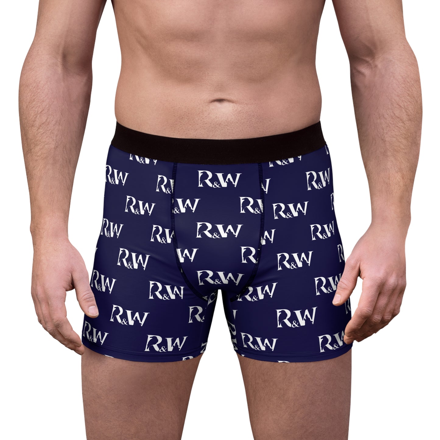 Men's Pattern Boxer Briefs — Noble Navy Men’s Underwear