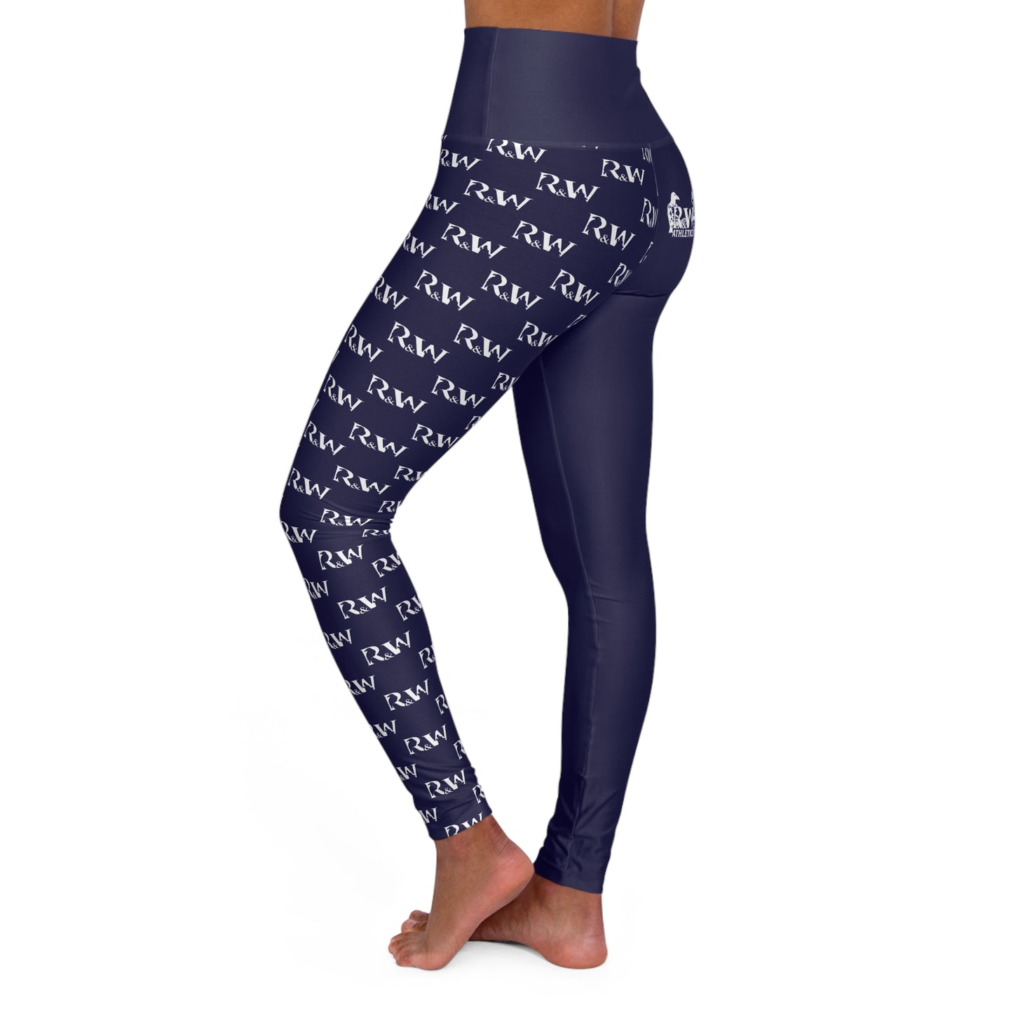 R&W Women's High-Waisted Yoga Leggings — Noble Navy