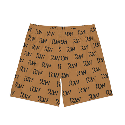 Men's Elastic Beach Shorts (Cuero Cómodo)