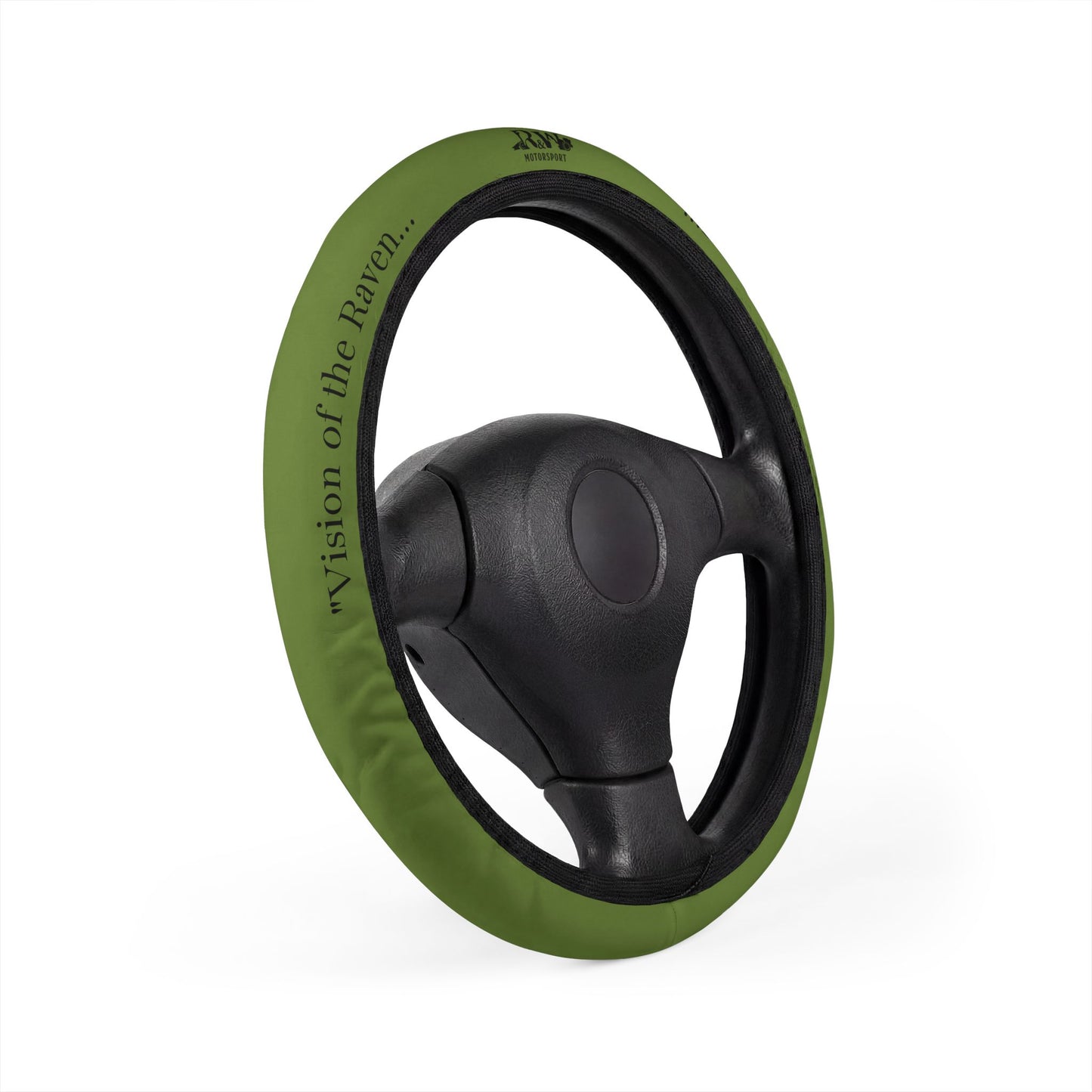 R&W Motorsport Team Motto "Tomillo Tranquilo" Steering Wheel Cover
