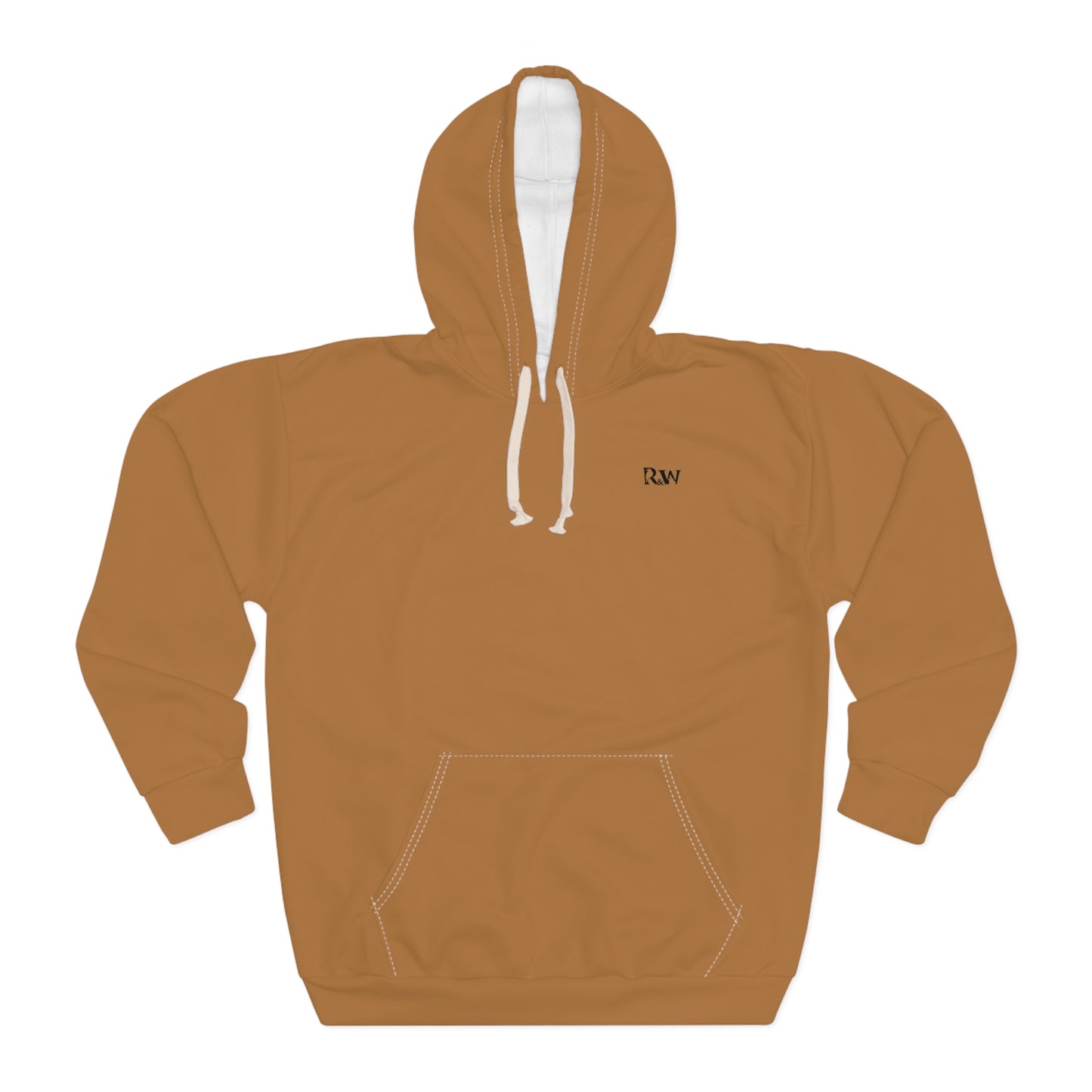 R&W Athletics Minimalist Logo Hoodie (Cuero Cómodo)