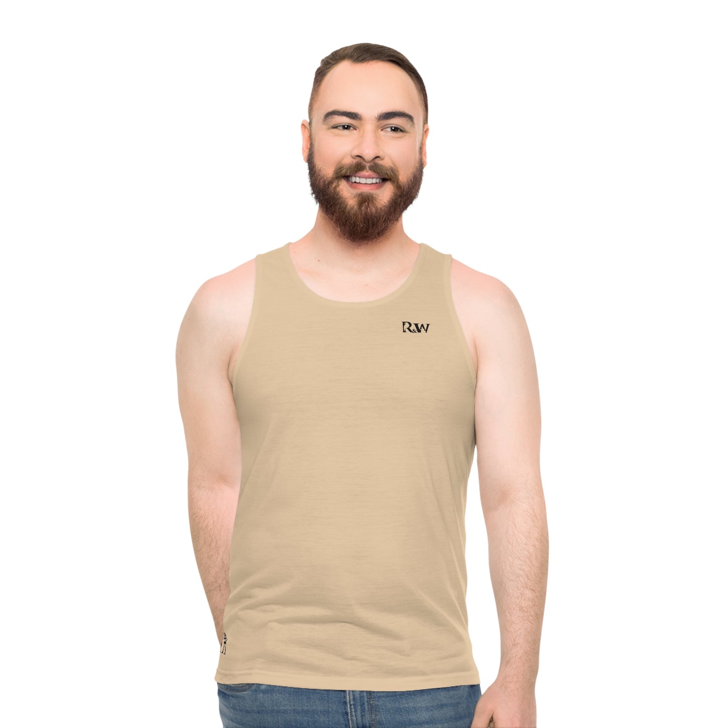 R&W Athletics Unisex Minimalist Tank Top — Dakar Dunes