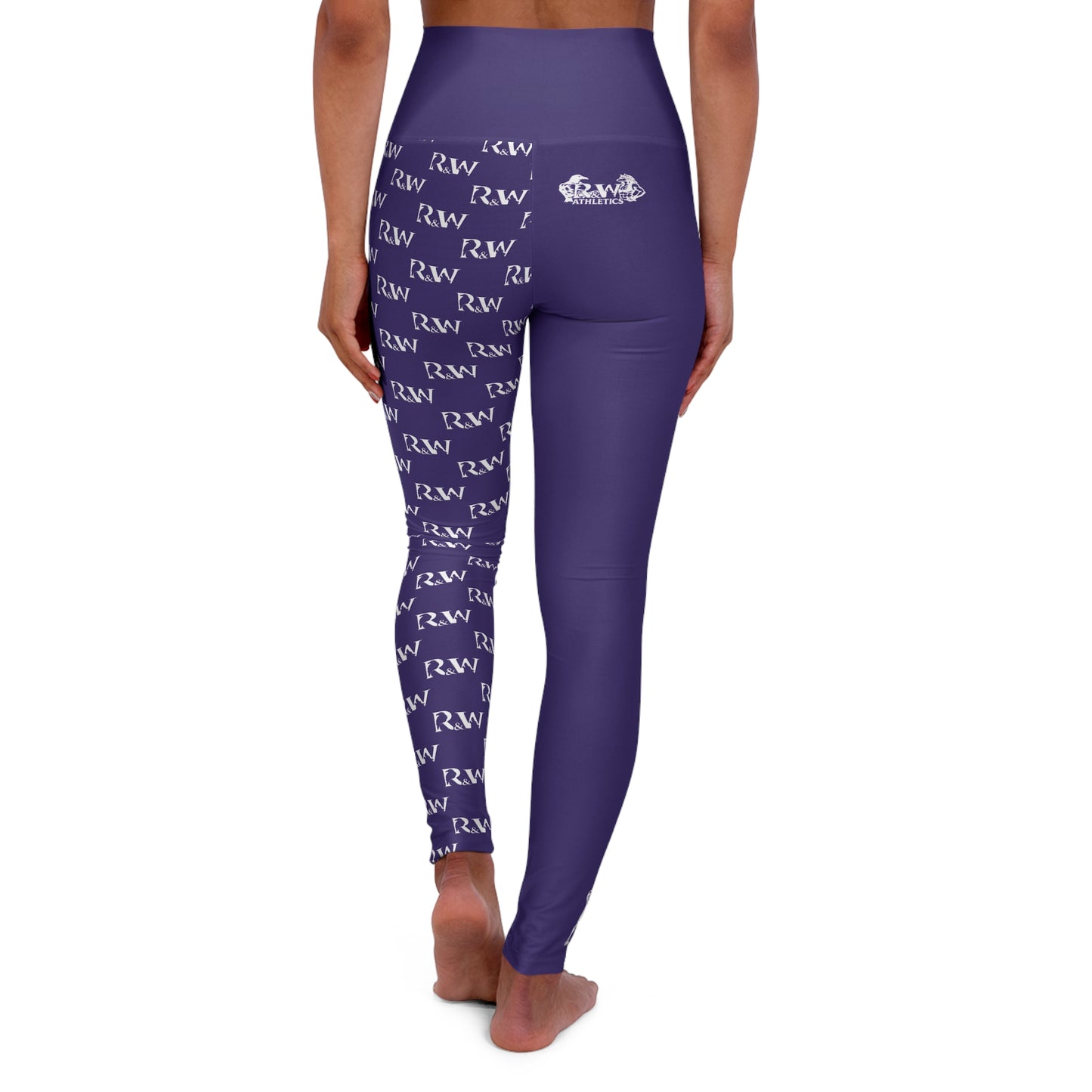R&W Women's High-Waisted Yoga Leggings — Raven