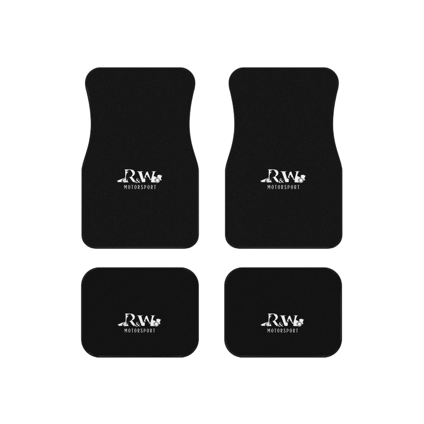 R&W Motorsport Car Mats (Tarmac Black Set of 4)