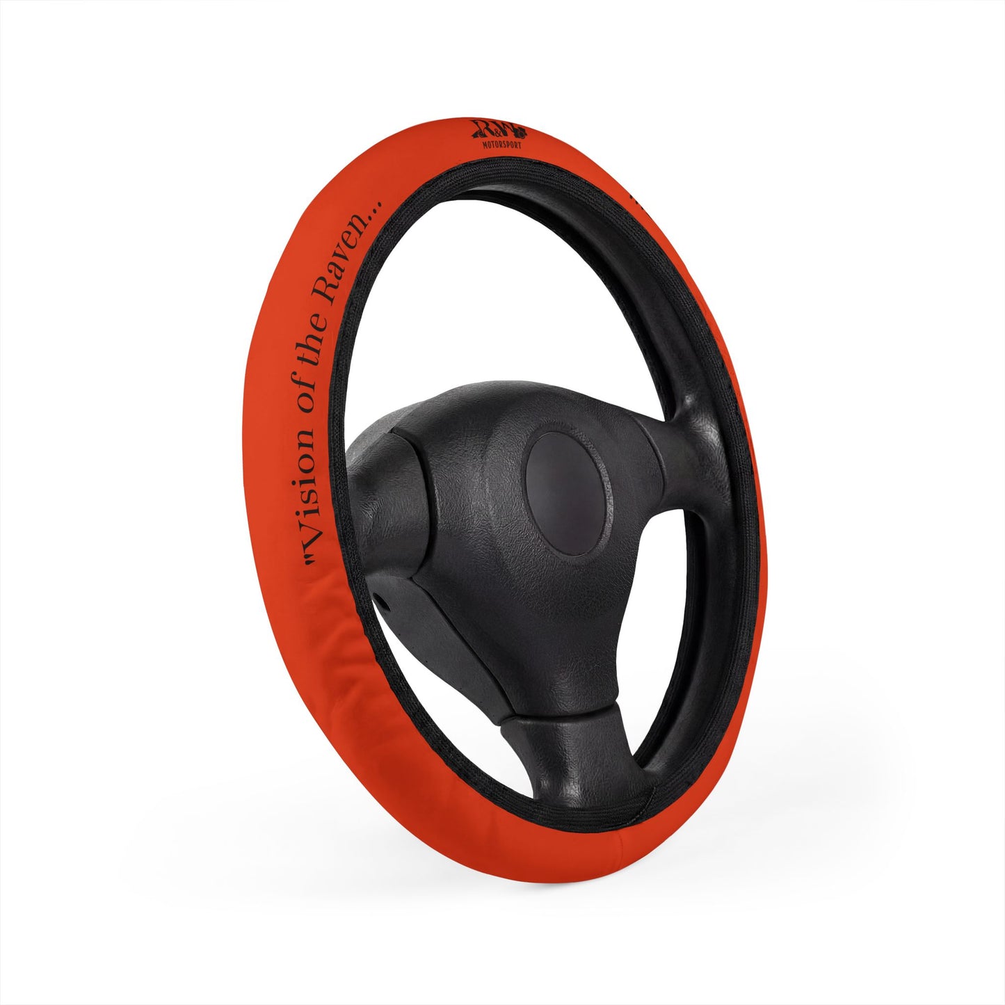 R&W Motorsport Team Motto "Rojo Rugiente I" Steering Wheel Cover