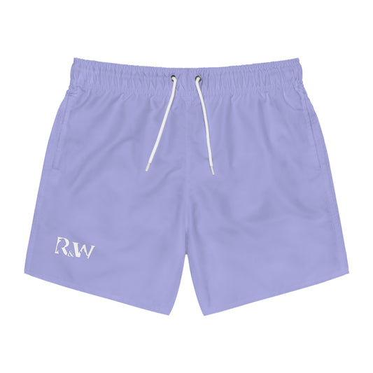 Mens Minimal Logo Swim Trunks — Amore I