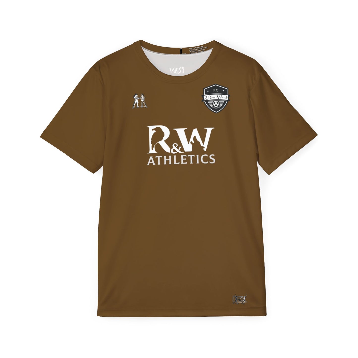 R&W Athletics "Kick Off" Football Shirt/Soccer Jersey - Maduro Marrón