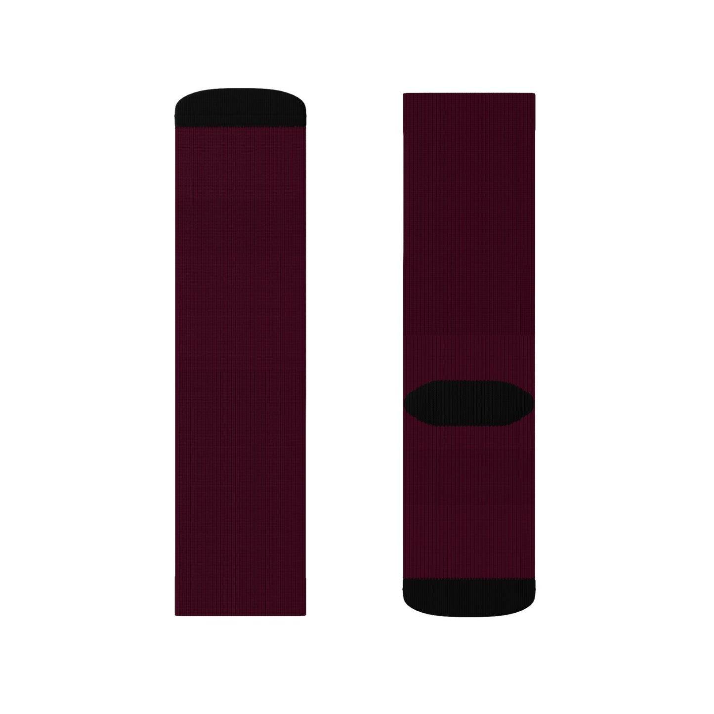 R&W Athletics Small Logo Socks - Vino Viejo