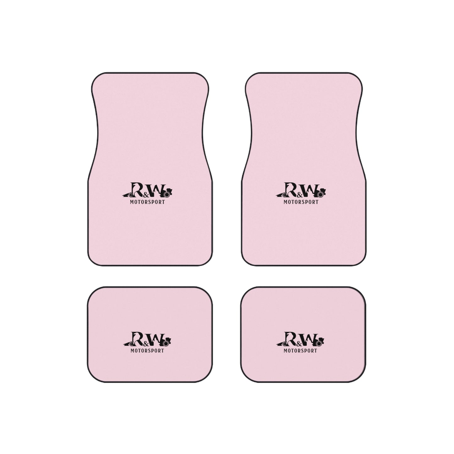 R&W Motorsport Car Mats (Performance Pink Set of 4)