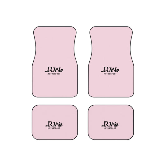 R&W Motorsport Car Mats (Performance Pink Set of 4)