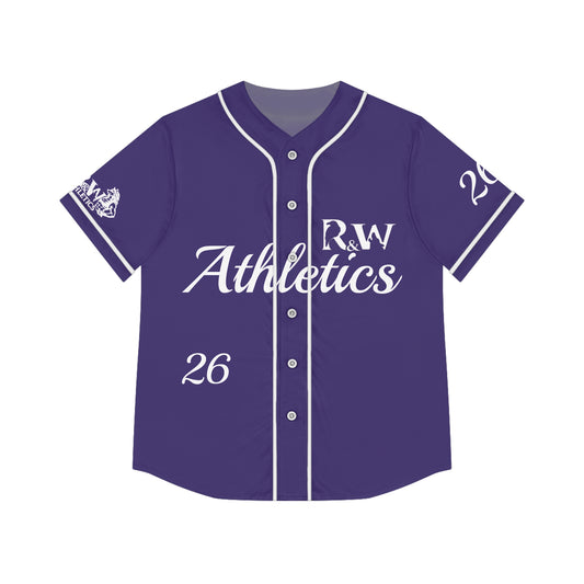 R&W Women's "Opening Day" Baseball Jersey — Raven