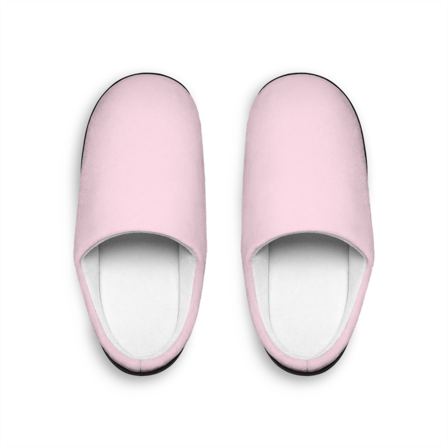 Indoor Slippers — Performance Pink Small Logo Cozy House Shoes for Women